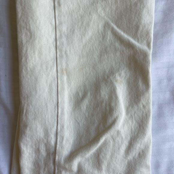 Urban Outfitters Cream Straight Leg Jeans - Picture 3 of 3